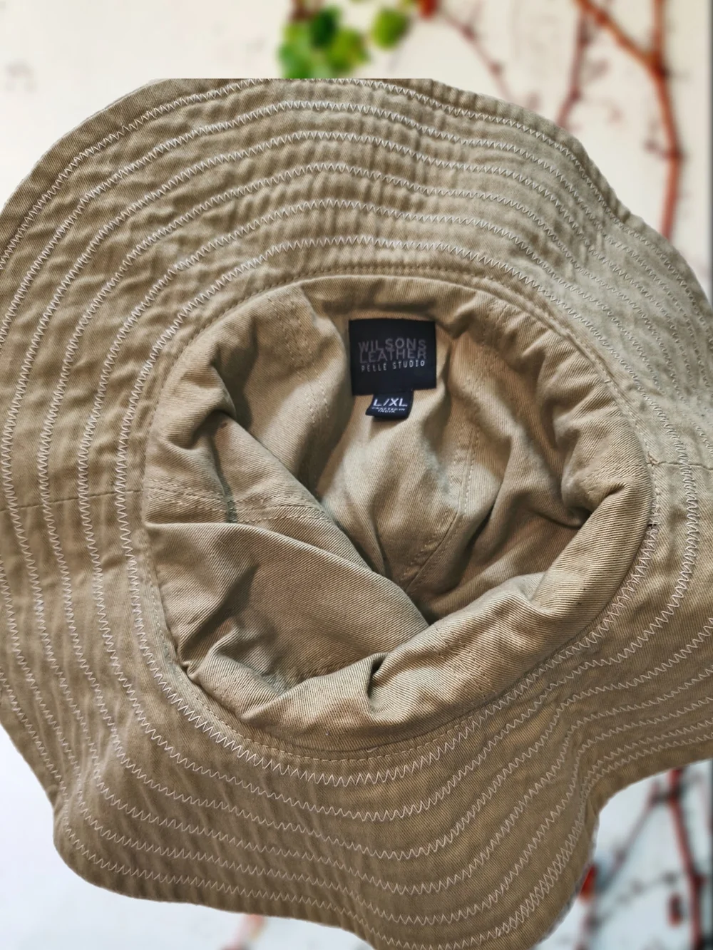 Vintage Wilsons Leather/Pelle Studio Floppy Hat